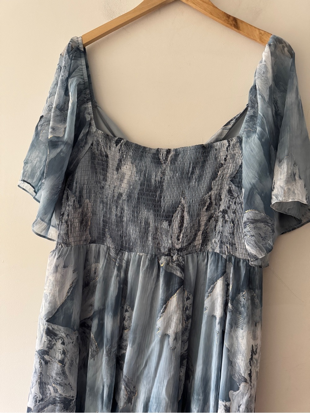 Baltic Born NEW Light Blue Floral Positano Maxi Dress - Picture 15 of 16